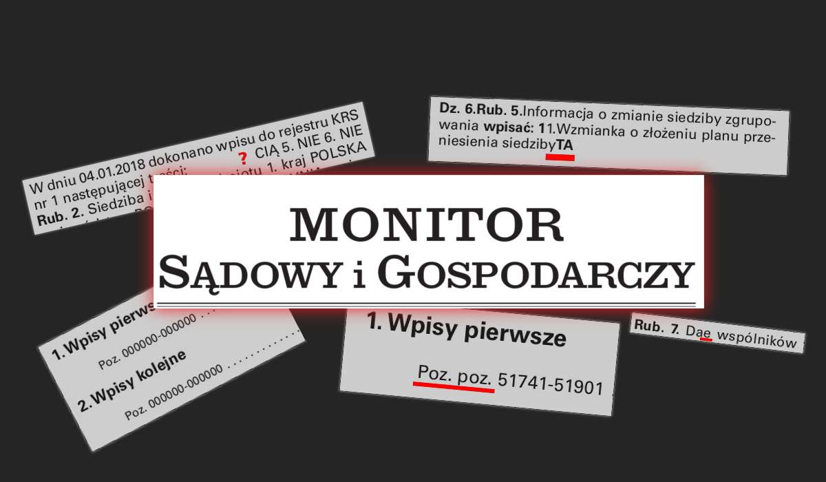 Monitor Sądowy i Gospodarczy. Kronika błędów i dziwów