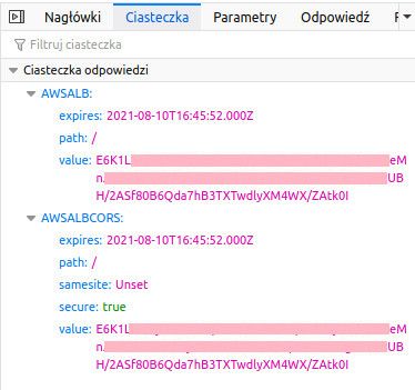 Szczegółowe informacje dotyczące dwóch plików cookies.